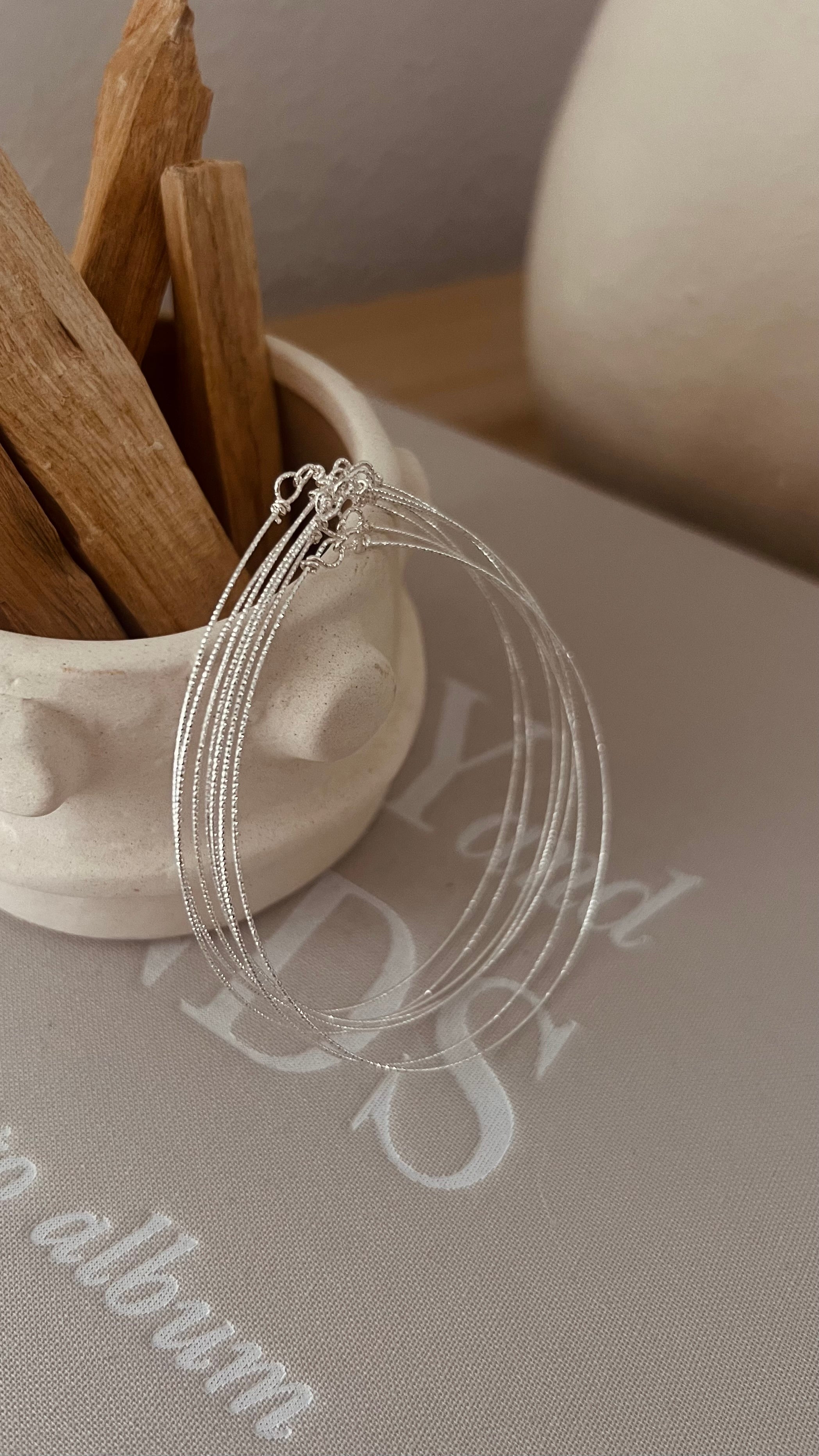 Semainier Solea argent 925