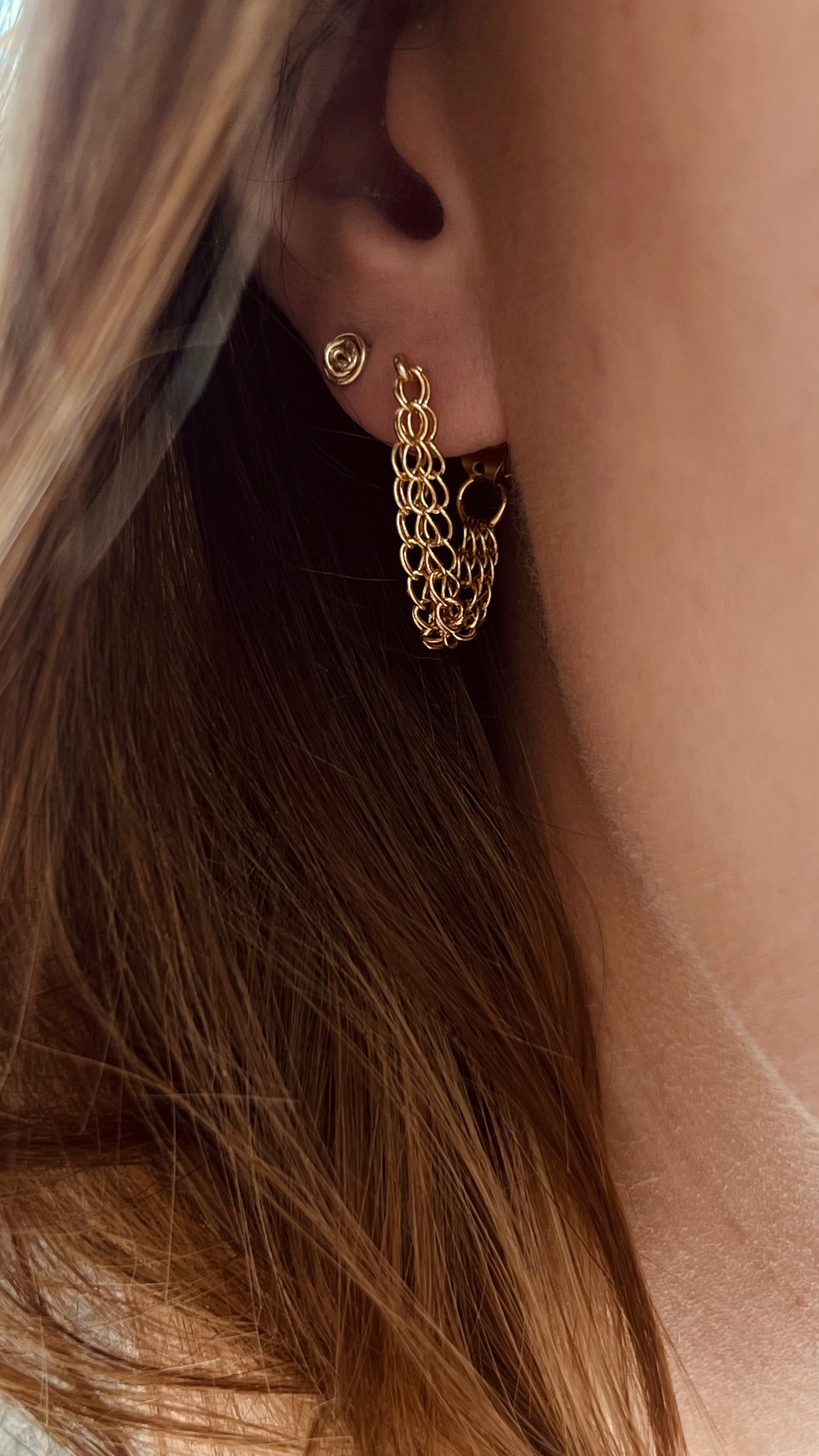 Boucles d’oreilles Médusa