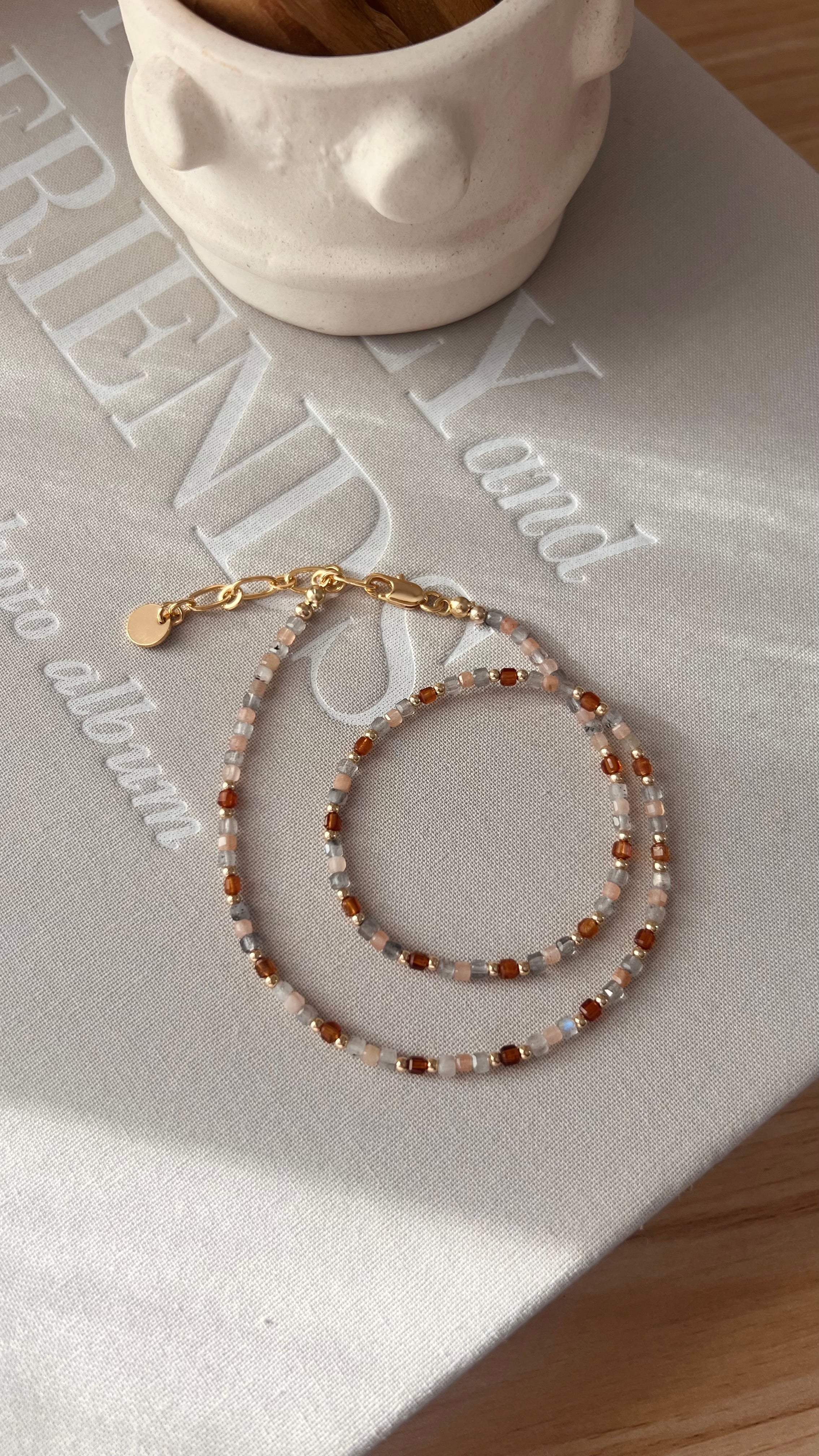 Collier double bracelet Aurora