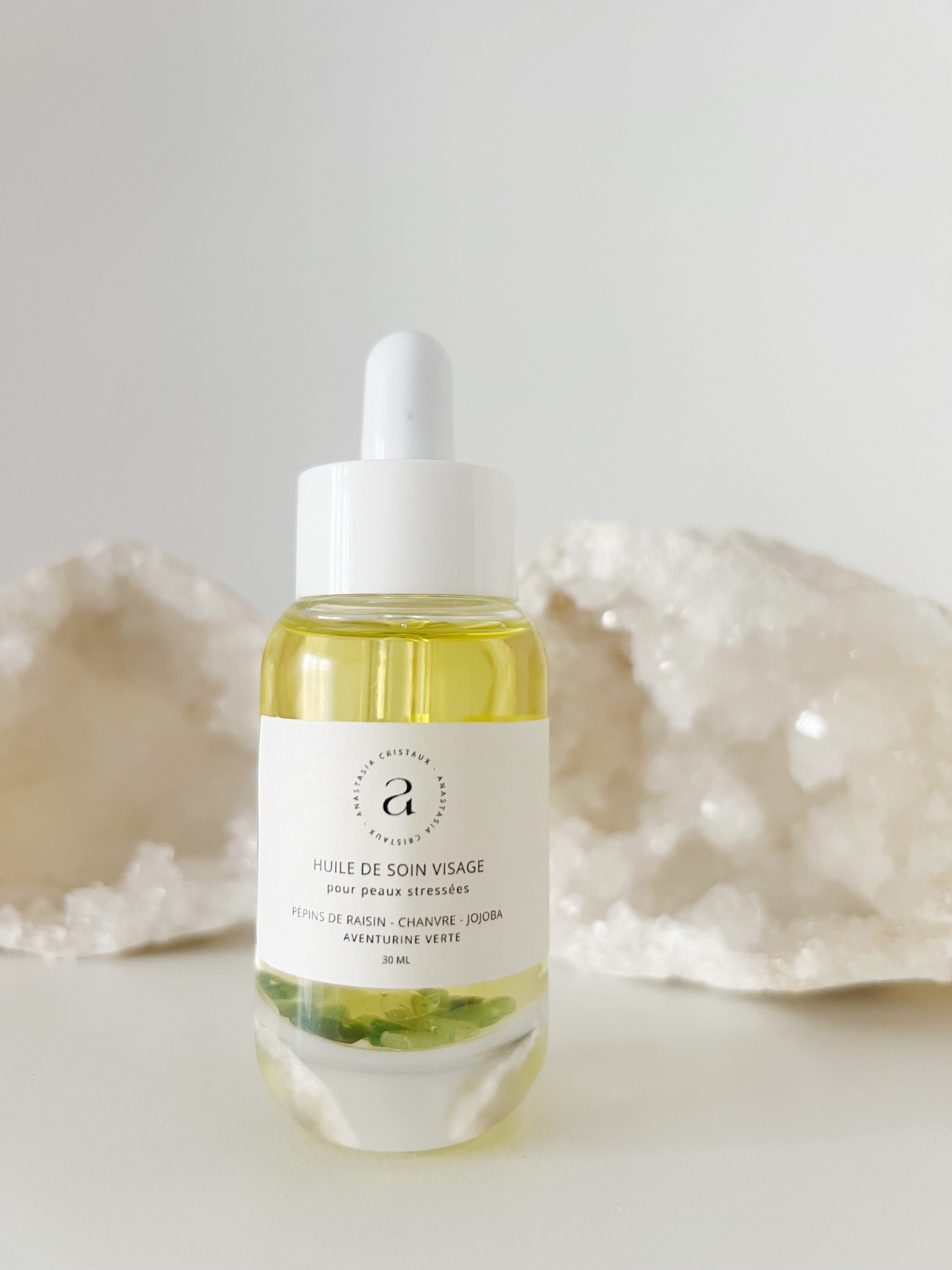 Huile apaisante visage