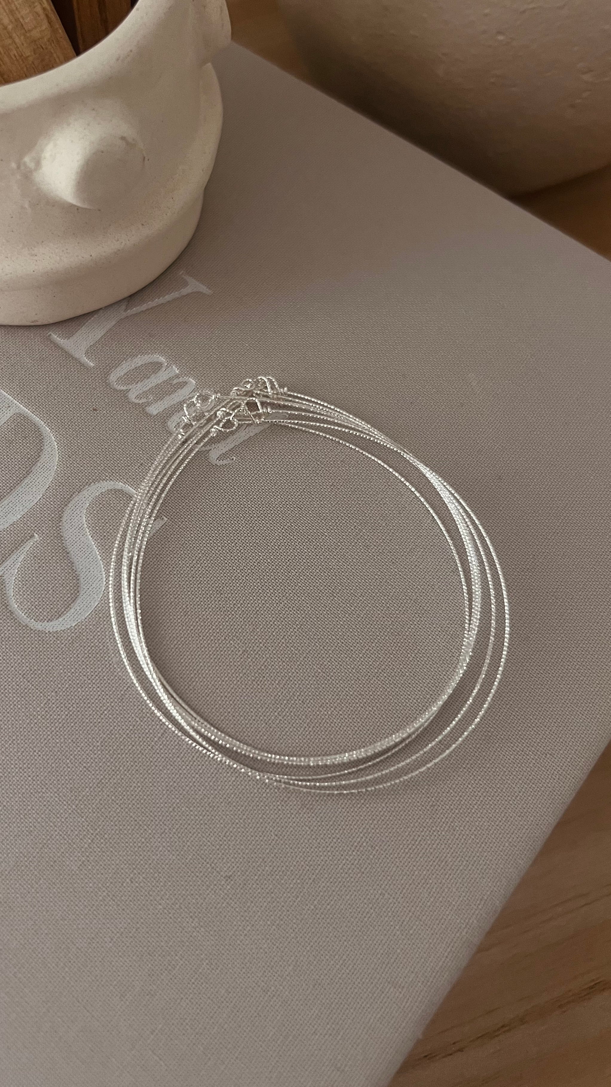 Semainier Solea argent 925