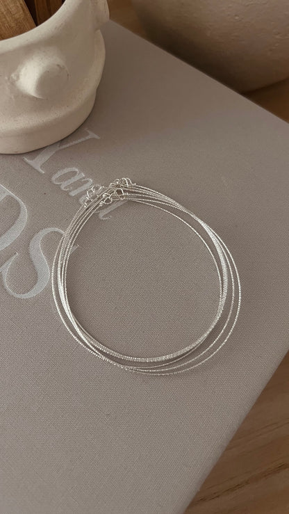 Semainier Solea argent 925