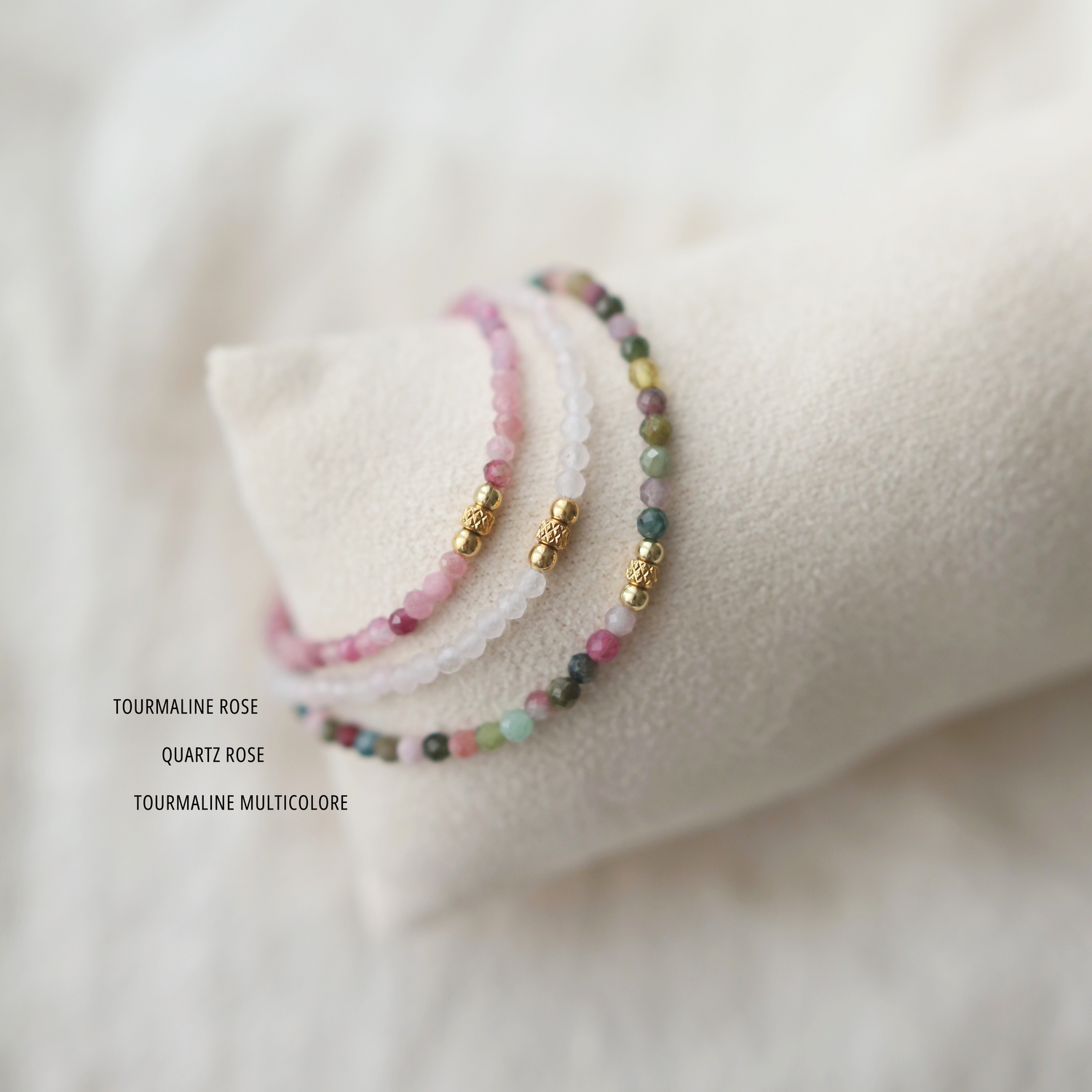 Bracelets Mira - rose