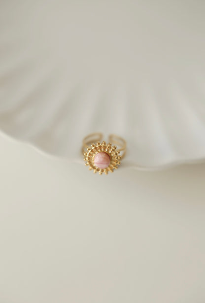 Bague Solea en Rhodochrosite