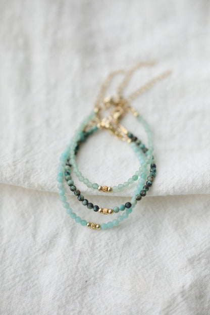 Bracelets Mira - vert