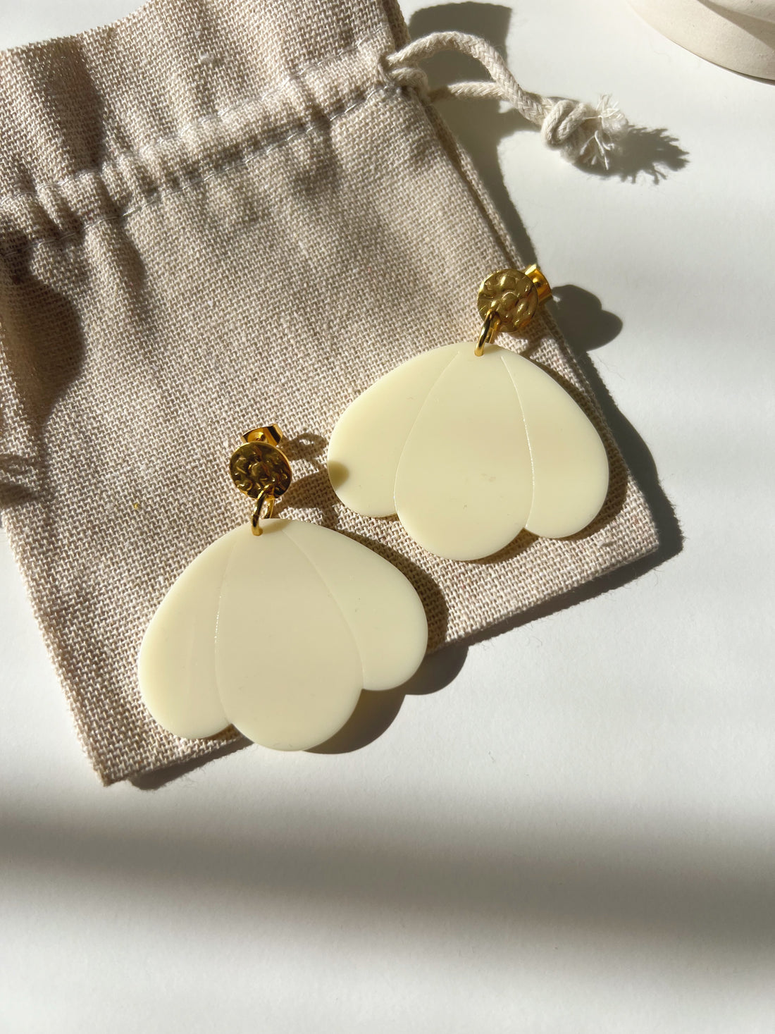 Boucles d’oreilles Billie - Cream