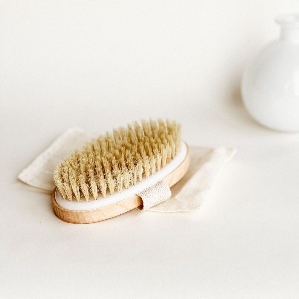 Brosse pour brossage à sec